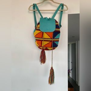 Hand made Colombian backpack
